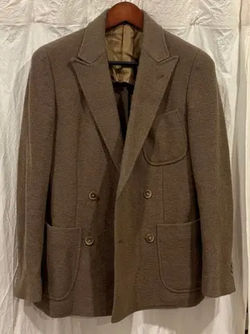 UNITED ARROWS 더블 자켓 44 브라운