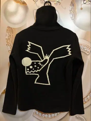 미에코 우에사코 겨울용 골프웨어 여성용 스웨터 캐시미어 혼방