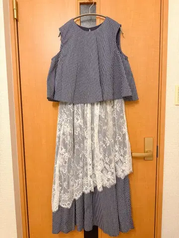 KUOSE 슬리브리스 롱 원피스 M