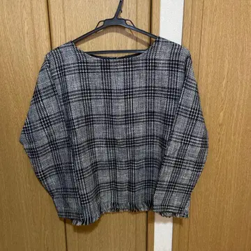 URBAN RESEARCH DOORS 트위드 풀오버