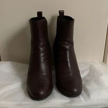 odette e odile 가죽 앵클부츠