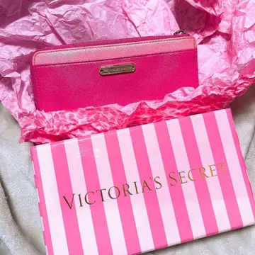 빅토리아 시크릿 장지갑 핑크