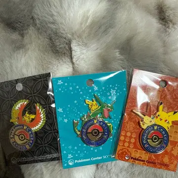 포켓몬 센터 핀 배지 세트