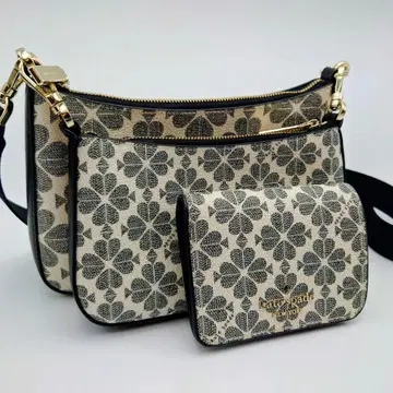 케이트 스페이드 듀엣 스페이드 플라워 크로스바디