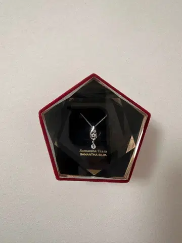 Samantha Tiara 실버 펜던트 목걸이