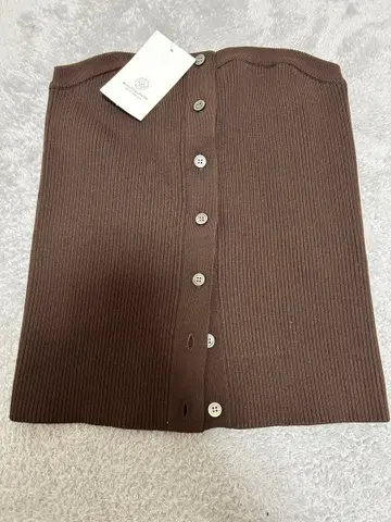 [ 새상품 미사용 ] BEAUTY&YOUTH 니트 뷔스티에