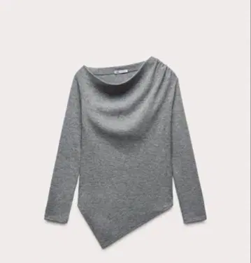 zara 소프트 비대칭 상의