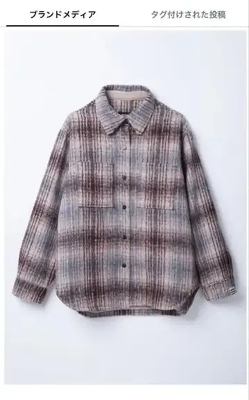 JIMWAG 체크 무늬 자켓