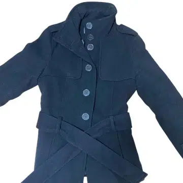 ZARA BASIC (자라 베이직) 숏코트 블랙 검정 울 느낌