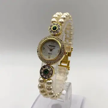 GRUEN 그뤼엔 여성용 손목시계 쿼츠 펄 [ 동작 확인됨 ]