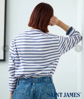 세인트 제임스 IENA 별주 블루 사이즈 4