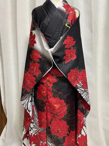 워셔블 기모노 후리소데