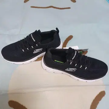 SKECHERS 블랙 스니커즈 27cm