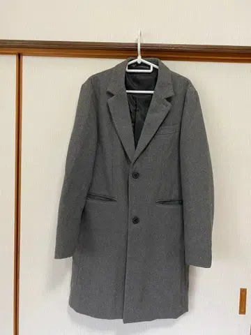 MACKINTOSH 그레이 체스터 코트 롱 기장