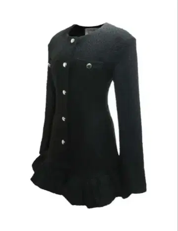 S tweed balloon dress mini theredthread