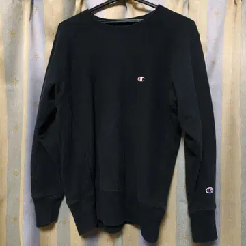 Champion Reverse Weave 블랙 M