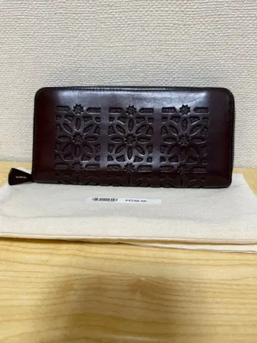 겐텐 컷워크 라운드 장지갑