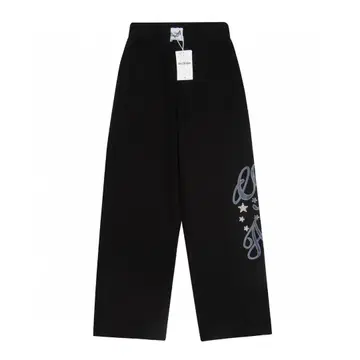 블랙 와이드 팬츠 Gila Archive