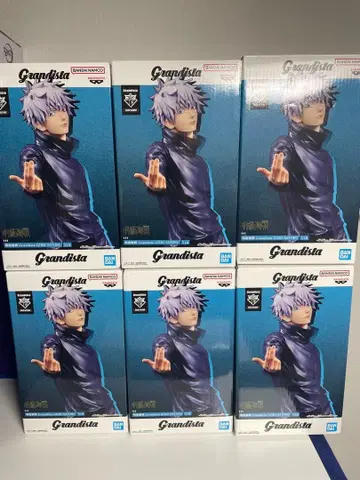 [ 선착순 ] Grandista 주술회전 고죠 사토루 피규어 6개 세트