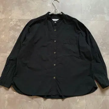 저널 스탠다드 랙 스탠드 카라 셔츠 블랙 F