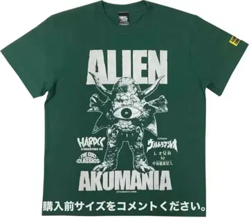 울트라맨 레오 아쿠마니야 외계인 T셔츠 하드코어 초콜릿 츠부라야 특촬물