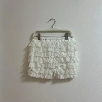 WHO'S WHO gallery 레이스 숏팬츠 화이트