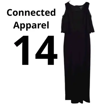 택 포함 Connected Apparel [14] 점프수트 블랙