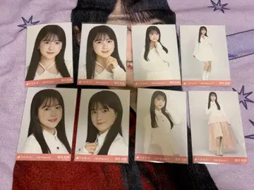 노기자카 신참자 브로마이드 스즈키 유나 8종 컴프