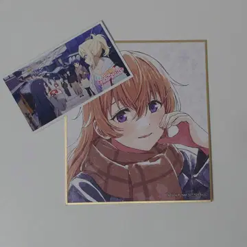 니지가사키 학원 스쿨 아이돌 동호회 입장 특전 미니 색지 오미 카나타