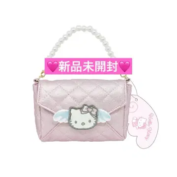 [ 헬로키티 ] 엔젤 퀼팅 러브레터 패스케이스 핑크