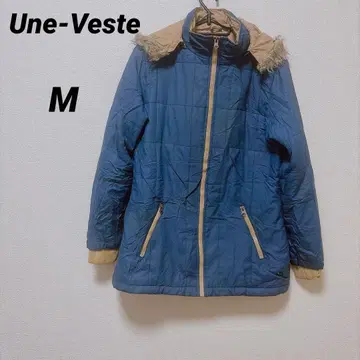 Une-Veste [ M ] 후드 부착 퀼팅 자켓
