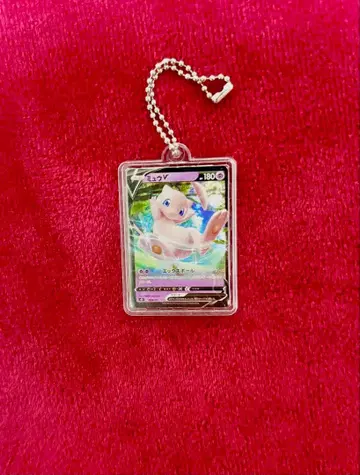 포켓몬 카드 미니어처 키링 뮤우