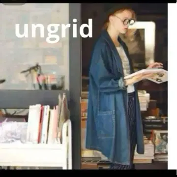 ungrid 데님 자켓 데님 가운 자켓 루즈한 사이즈