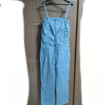 라이트 블루 살로펫 데님풍