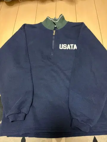 RUSSELL ATHLETIC USATA 하프 지퍼 트레이닝복 M