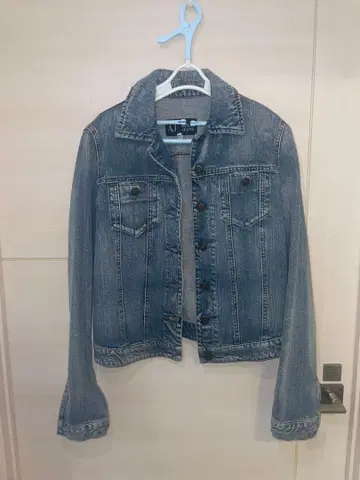 Armani Jeans 데님 자켓 블루