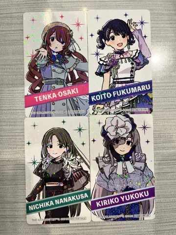 샤니마스 메바치 선생님 구매 혜택 4장 세트