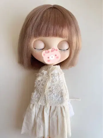 [ 당일 발송 ] toffee 35 모헤어 가발 Blythe