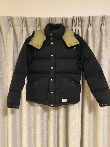 COOTIE 다운 자켓 S 블랙/카키