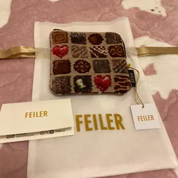 FEILER 초콜릿 패턴 파우치