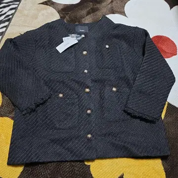 Re:EDIT 노카라 자켓 M 블랙