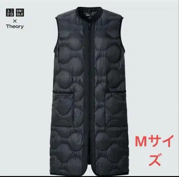 UNIQLO Theory 울트라 라이트 다운 롱 베스트