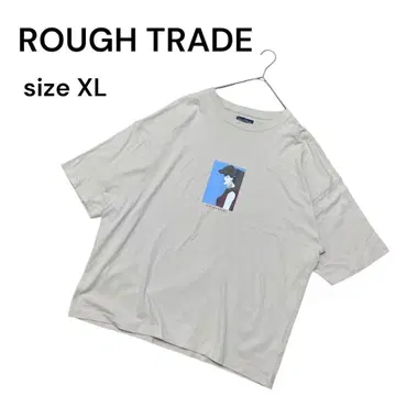 남성용 T셔츠 XL 베이지 빅 루즈 레트로 개성적인 빅 사이즈