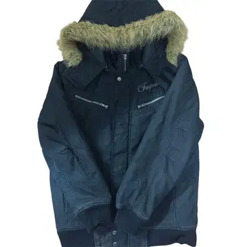 impala 다운 자켓 그런지 퍼 쇼트 기장