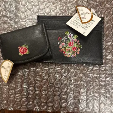 ETOILE 천연 가죽제 카드 케이스 & 약통