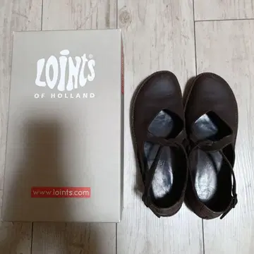 Loints 다크 브라운 오픈토 37
