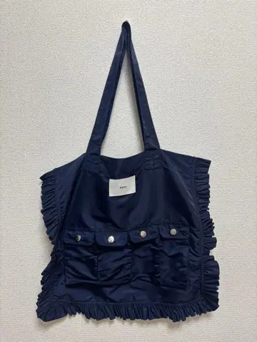 kkco 유틸리티 토트백 네이비