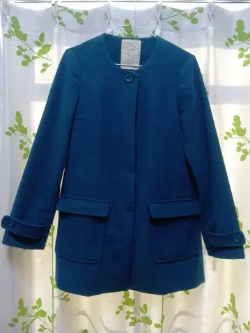 AS KNOW AS PINKY 롱 코트 그린 프리 사이즈