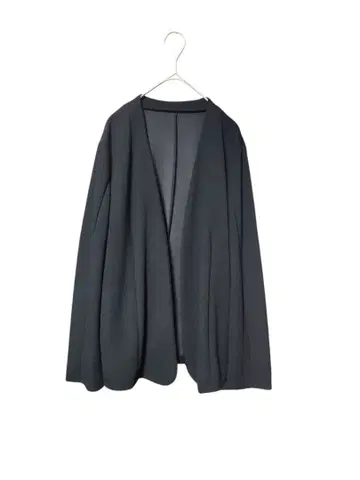 라비앙제 블랙 노카라 자켓 사이즈 L