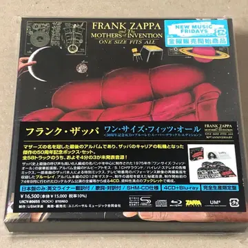 4SHM-CD+Blu-ray 프랭크 자파 원 사이즈 피츠 올